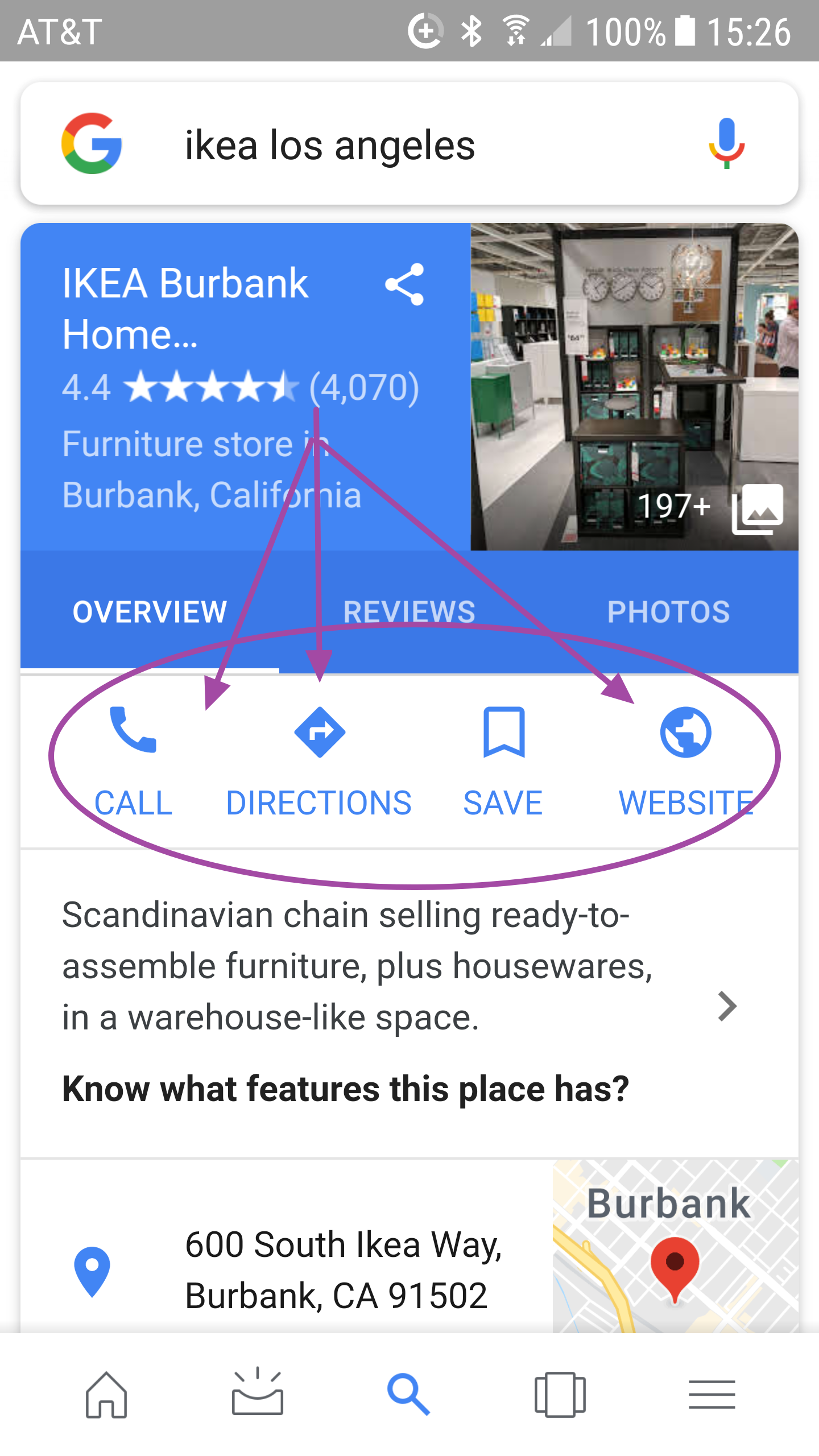 google business example ikea